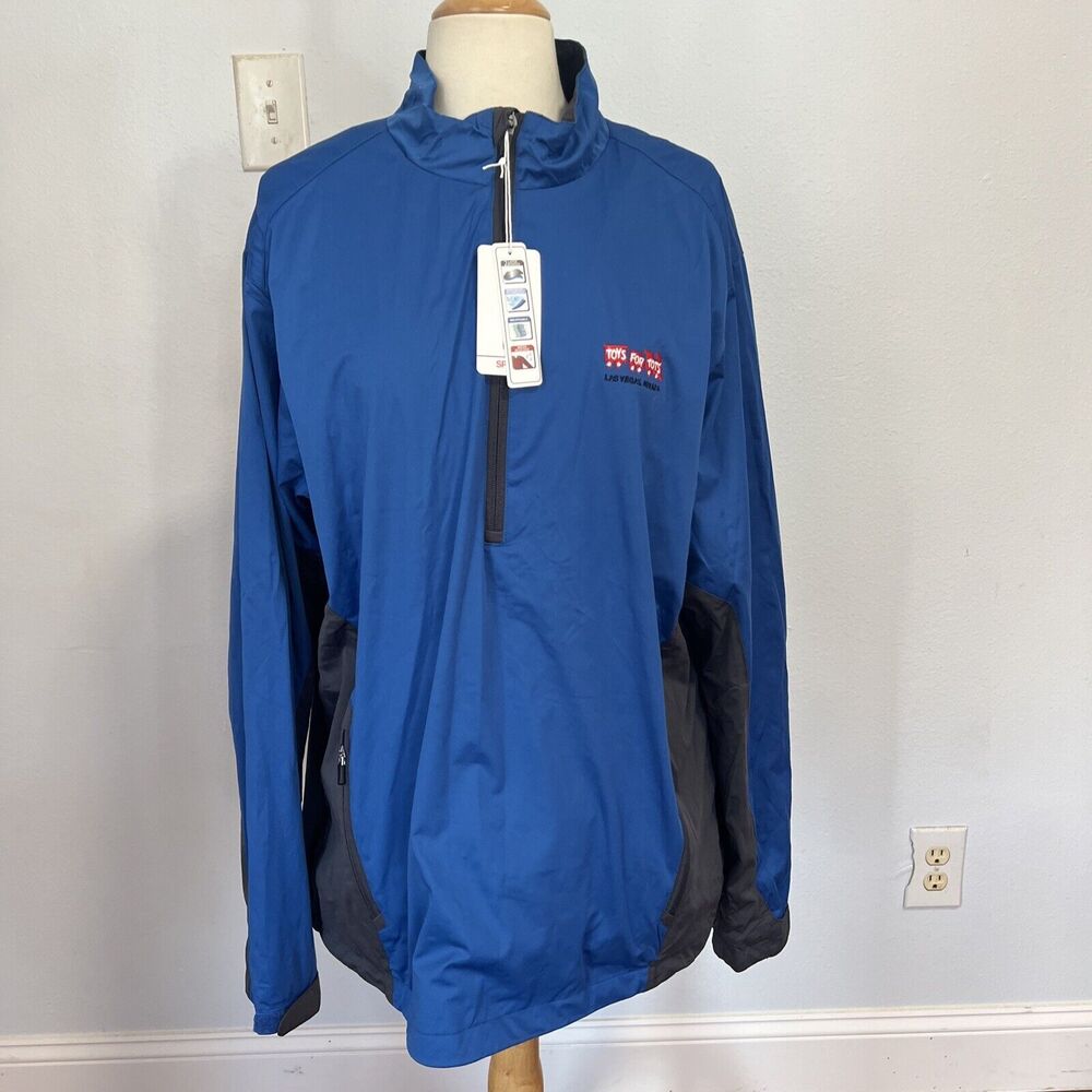 North End Core Jacket Men’s L Ezem System Full Zip Nautical Blue Windbreaker‎
